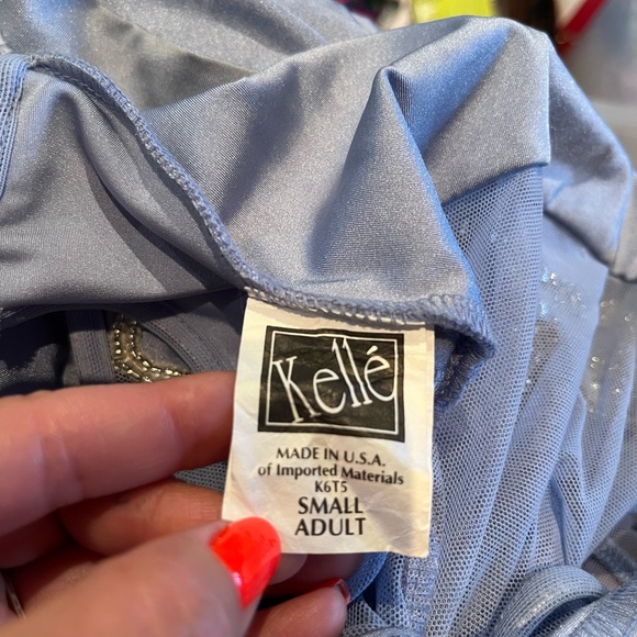 Lyrical halter dress with custom appliqué - Picture 2 of 6